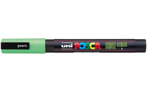 Uni Permanent-Marker POSCA 0.9-1.3 mm, Hellgrün