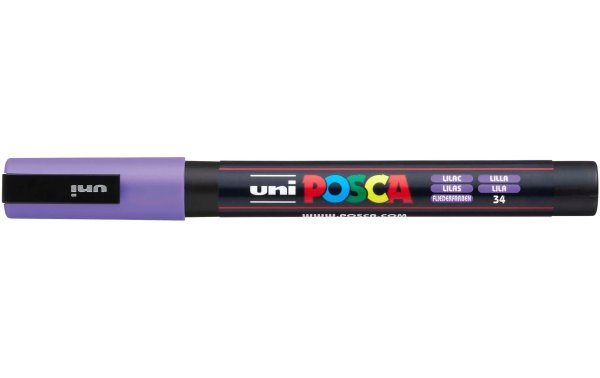 Uni Permanent-Marker POSCA 0.9-1.3 mm, Lila