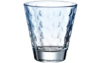 Leonardo Trinkglas Optic Pastell 215 ml, 6 Stück, Blau