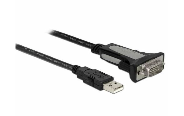 Delock Serial-Adapter USB-A zu RS-232 DB9, 4m