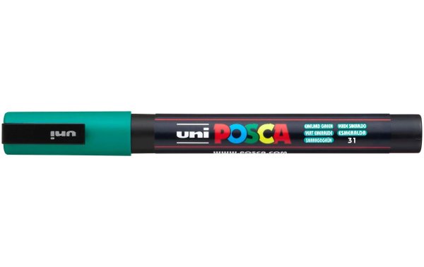Uni Permanent-Marker POSCA 0.9-1.3 mm, Smaragdgrün