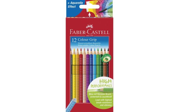 Faber-Castell Farbstifte COLOUR GRIP 12 Stück