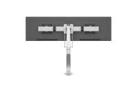 Multibrackets Tischhalterung Gas Lift Arm + Duo Crossbar Weiss