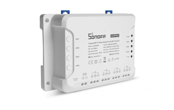 SONOFF WLAN-Schaltaktor 4CHPROR3 4-fach, WiFi-RF