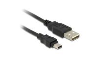 Delock USB 2.0-Kabel  USB A - Mini-USB B 3 m