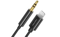 deleyCON Audio-Kabel Apple Lightning - 3.5 mm Klinke 0.5 m