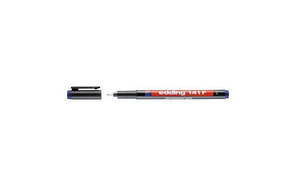 edding Permanent-Marker OHP F, 0.6 mm, Blau