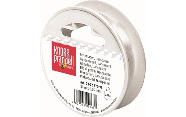 Knorr Prandell Nylonfaden Transparent