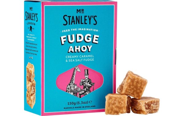 Mr Stanleys Caramel Butter Fudge Sea Salt 150 g