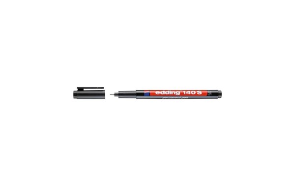 edding Permanent-Marker OHP S, 0.3 mm, Schwarz