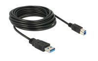 Delock USB 3.0-Kabel  USB A - USB B 5 m