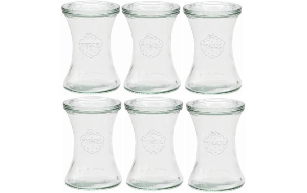 Weck Einmachglas 370 ml, 6 Stück