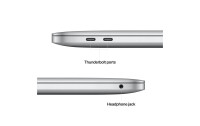 Apple MacBook Pro 13" 2022 M2 256 GB / 24 GB Silber EN/UK-Keyboard