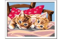 Ravensburger Malen nach Zahlen CreArt: Two Cuddly Cats