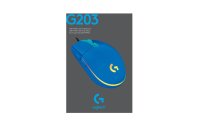 Logitech Gaming-Maus G203 Lightsync Blau