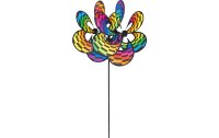 Invento-HQ Windrad Blumen Duett Regenbogen 82 cm