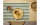 Södahl Tischset Statement Stripe 48 cm x 33 cm, 2 Stück, Beige/Grün