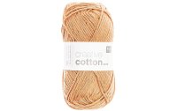 Rico Design Wolle Creative Cotton Aran 50 g, Aprikose
