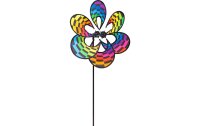 Invento-HQ Windrad Blume Regenbogen 82 cm