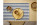 Södahl Tischset Statement Stripe 48 cm x 33 cm, 2 Stück, Beige/Blau