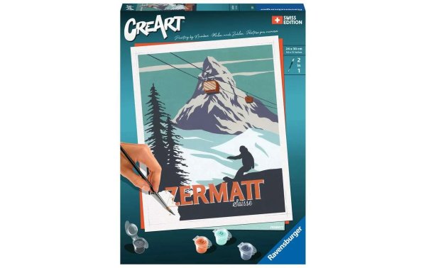 Ravensburger Malen nach Zahlen CreArt: Zermatt
