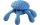 KIWI WALKER Hunde-Spielzeug Octopus Blau, M, 17 x 17 x 9 cm