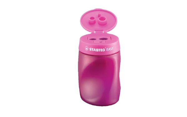 STABILO Spitzer EASYsharpener 3 in 1 für Linkshänder Pink