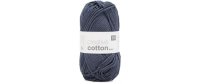 Rico Design Wolle Creative Cotton Aran 50 g, Nachtblau