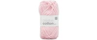 Rico Design Wolle Creative Cotton Aran 50 g, Rosa