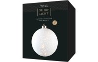 STT Hänger Glamour Ball L, Ø 15 cm, Weiss