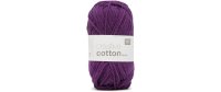 Rico Design Wolle Creative Cotton Aran 50 g, Kardinal