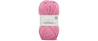 Rico Design Wolle Creative Cotton Aran 50 g, Smokey Pink