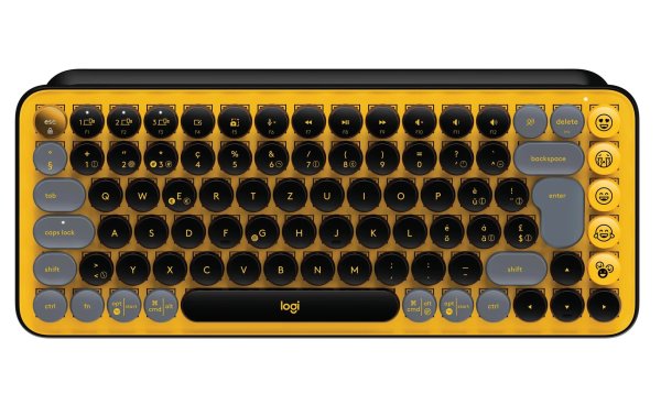 Logitech Tastatur POP Keys Blast Yellow