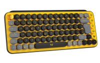 Logitech Tastatur POP Keys Blast Yellow