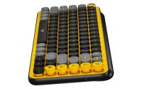 Logitech Tastatur POP Keys Blast Yellow