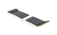 Delock PCI-E Riser Karte x16 zu x16 flexibel, 60 cm