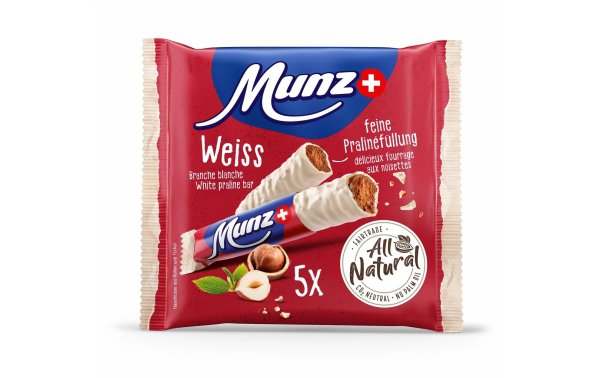 Munz Riegel Munz weiss 5 x 23 g