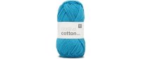 Rico Design Wolle Creative Cotton Aran 50 g, Himmelblau