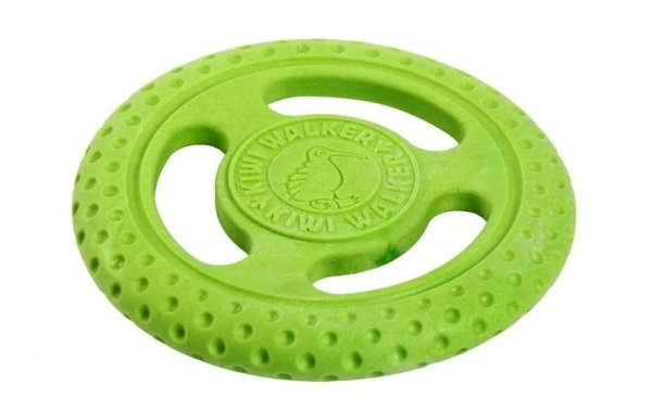 KIWI WALKER Dog Disc Frisbee Grün, M, Ø 22 cm