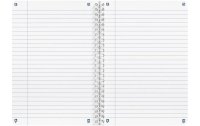 Oxford Notizheft A5, liniert, assortiert
