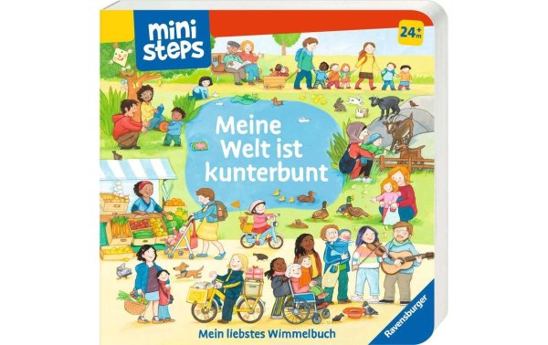 Ravensburger Bilderbuch ministeps: Meine Welt ist kunterbunt