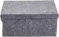 Diaqua Aufbewahrungsbox Stone 31 x 21 x 14 cm, Grau