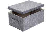 Diaqua Aufbewahrungsbox Stone 31 x 21 x 14 cm, Grau