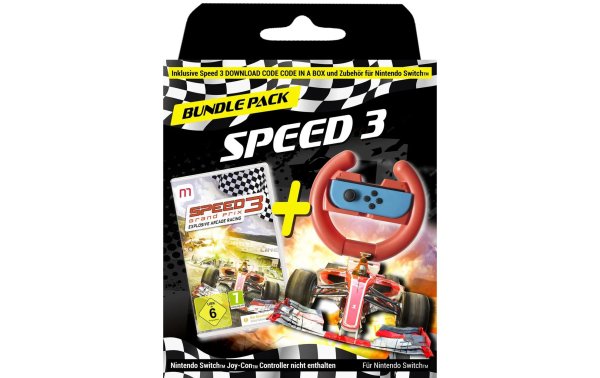GAME Speed 3 Racing Wheel Bundle (Code in a Box)