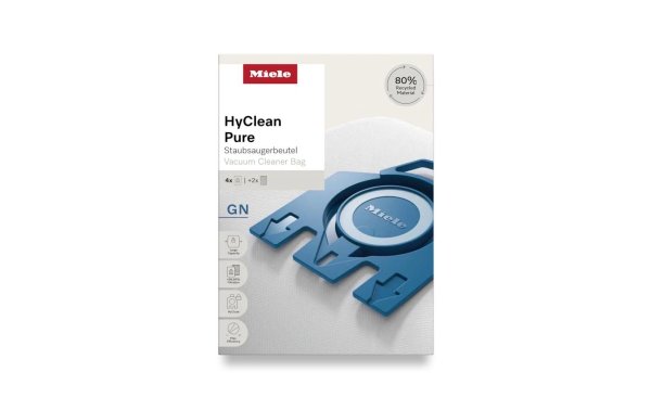 Miele Staubfilterbeutel HyClean Pure GN 4 Stück