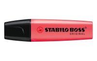 STABILO Textmarker Boss Original 10 Stück, Rot