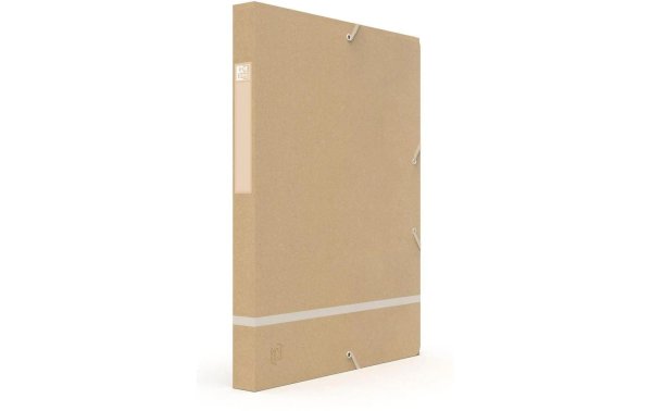 Oxford Gummibandmappe A4, Beige