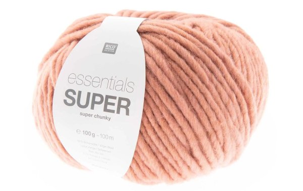 Rico Design Wolle Essentials Super Super Chunky 100 g, Altrosa