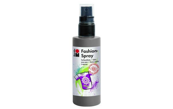 Marabu Textilfarbe Fashion Spray 100 ml, Grau