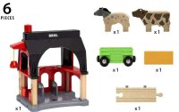 BRIO BRIO World Animal Barn